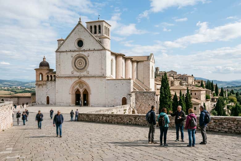 Visita guiada por Asís