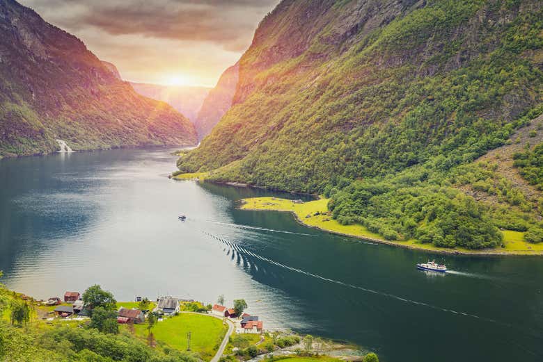 Tour por el fiordo de Nærøy para cruceros
