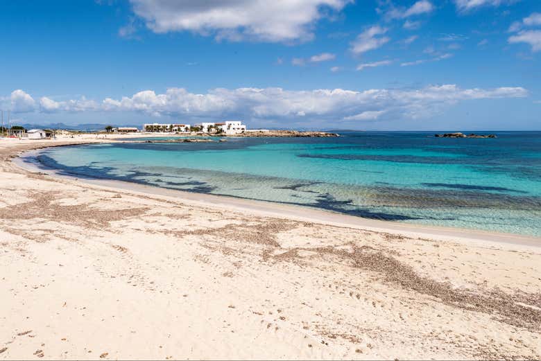 Excursión a Formentera y la playa de Es Pujols