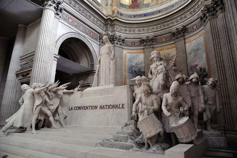 Entrada al Panteón de París
