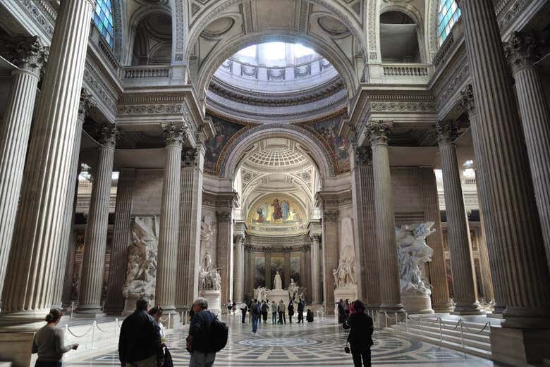 Entrada al Panteón de París
