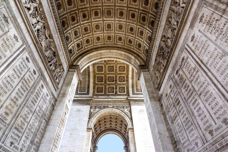 Entradas al Arco del Triunfo