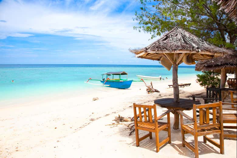Traslado hasta las Islas Gili en lancha rápida