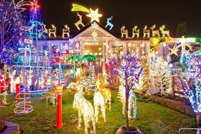 Luces de Navidad de Nueva York: Tour por Dyker Heights + Mirador de DUMBO