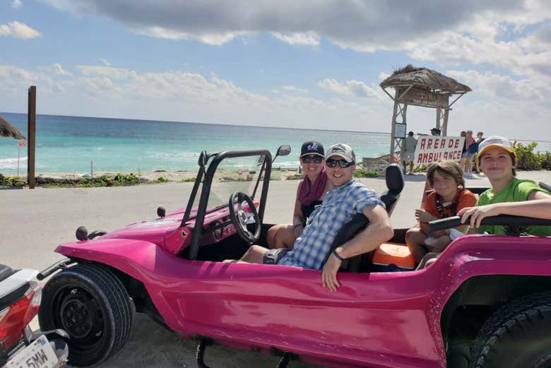 Paseo en buggy + Snorkel en Cozumel