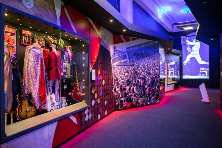 Entrada al British Music Experience