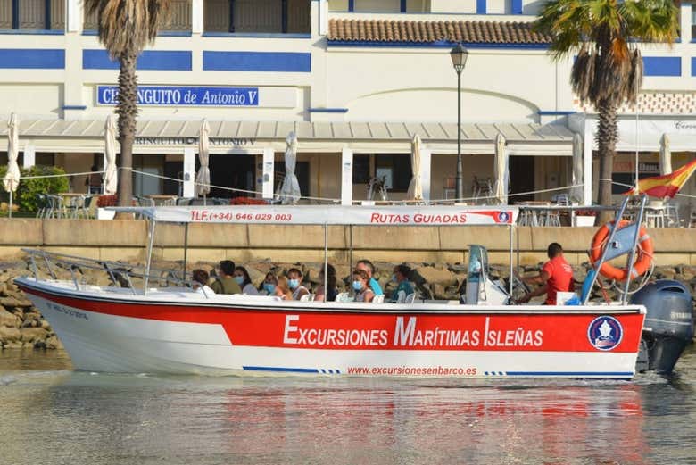 Paseo en barco por las marismas de Isla Cristina y Punta del Moral