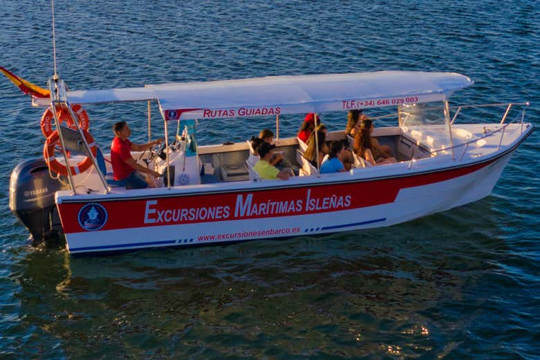 Paseo en barco por las marismas de Isla Cristina y Punta del Moral