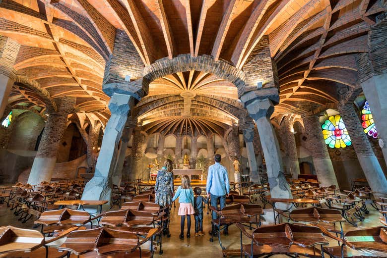 Entrada a Colonia Güell