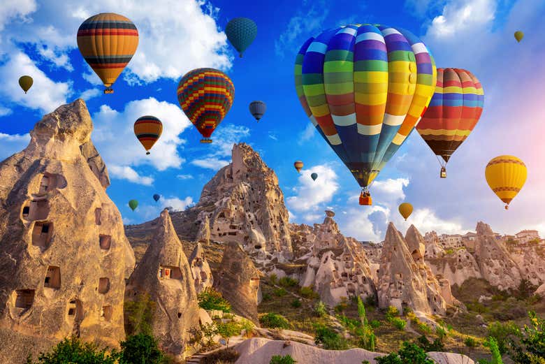 Paseo en globo por la Capadocia