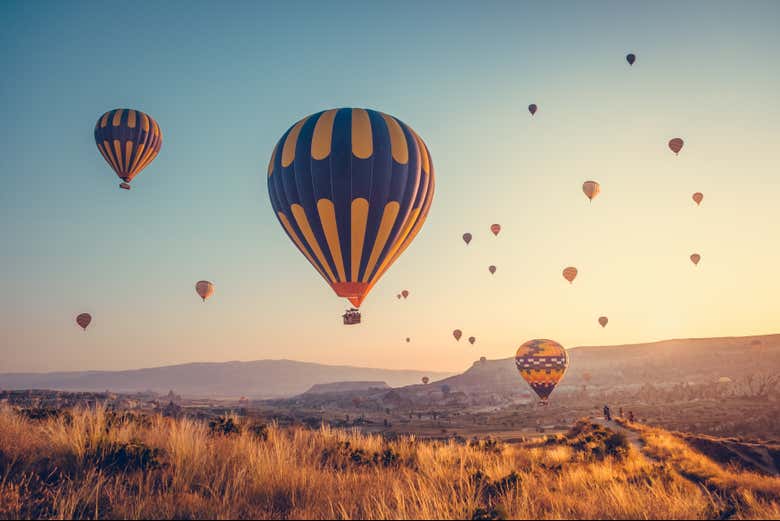 Paseo en globo por la Capadocia