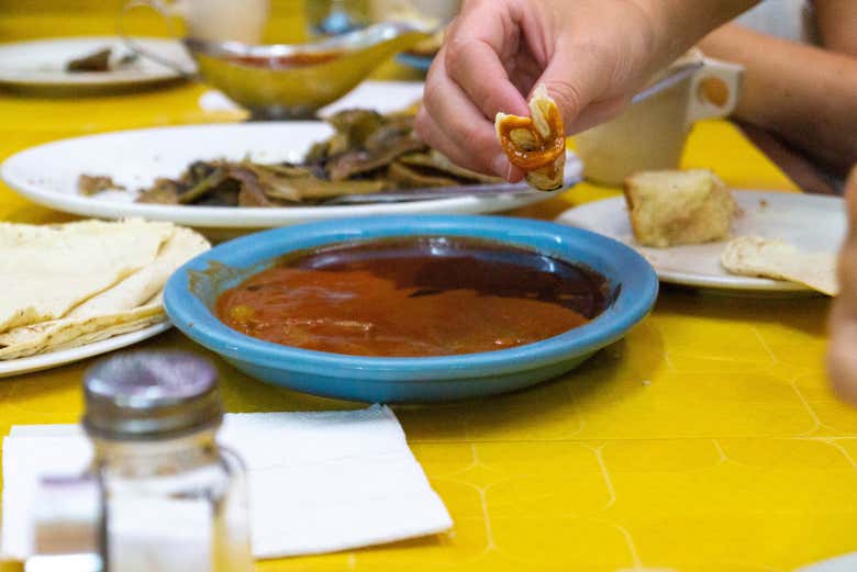 Tour de comida callejera por Oaxaca