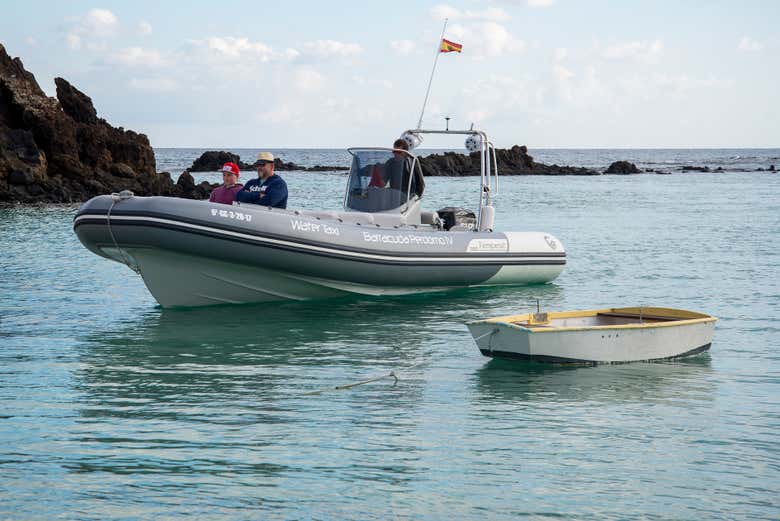 Watertaxi a la isla de Lobos desde Corralejo