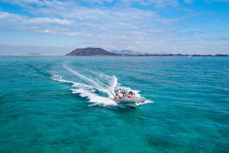 Watertaxi a la isla de Lobos desde Corralejo