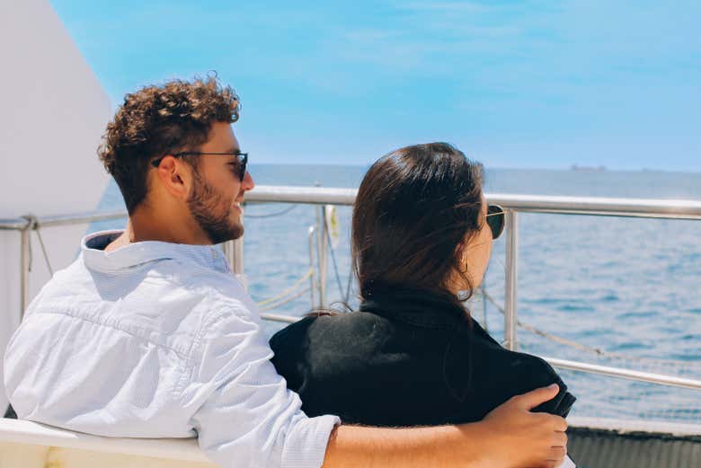 Paseo en catamarán por Barcelona