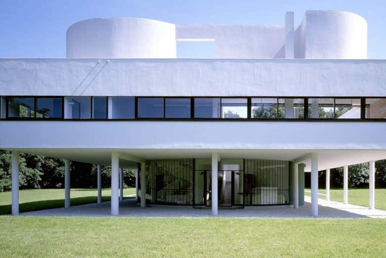 Entrada a Villa Savoye - Galería 1
