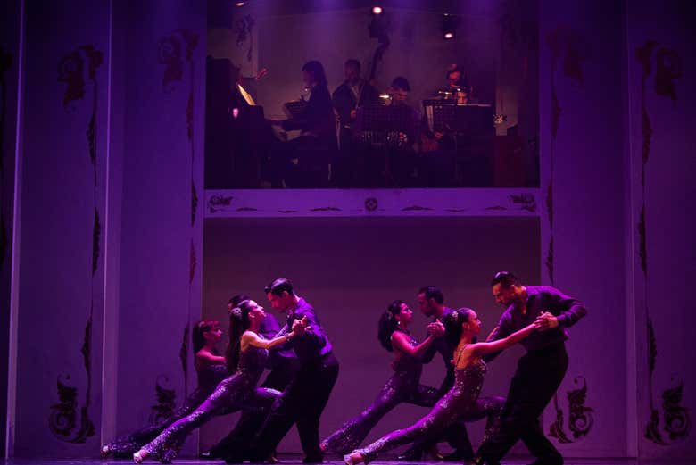 Espectáculo de tango en Café de los Angelitos