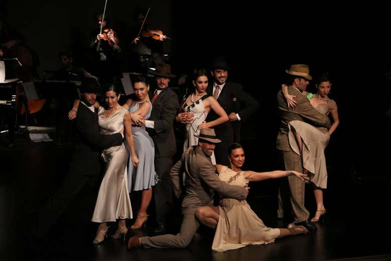 Espectáculo en Palacio Tango