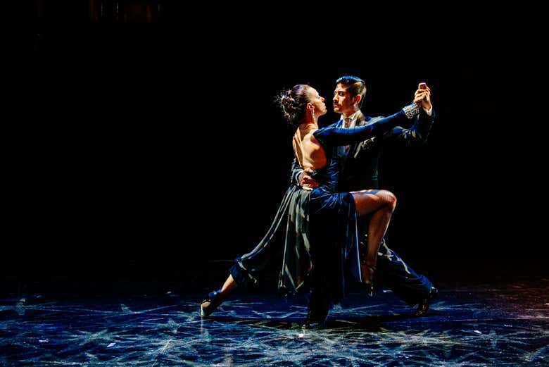 Espectáculo en el teatro Tango Porteño
