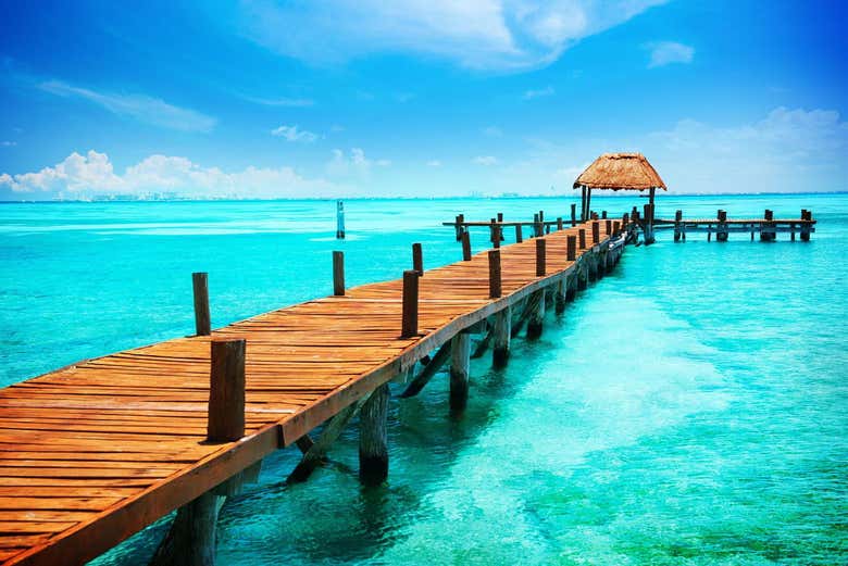 Excursión privada a Isla Mujeres en barco