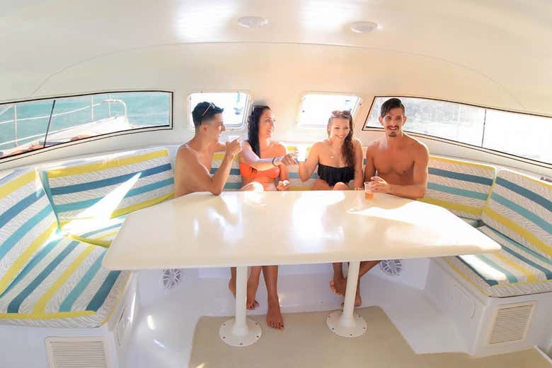 Excursión privada a Isla Mujeres en barco