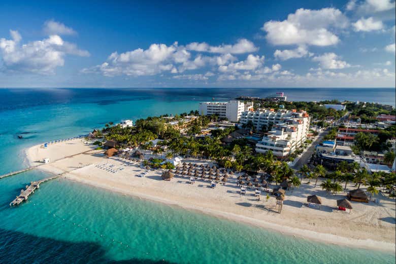 Parasailing en Cancún