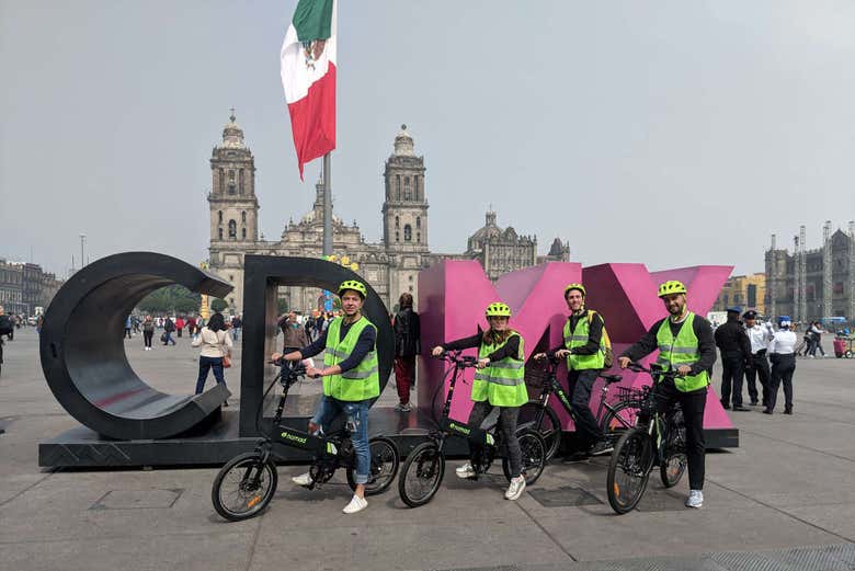 Tour en bicicleta eléctrica por Ciudad de México