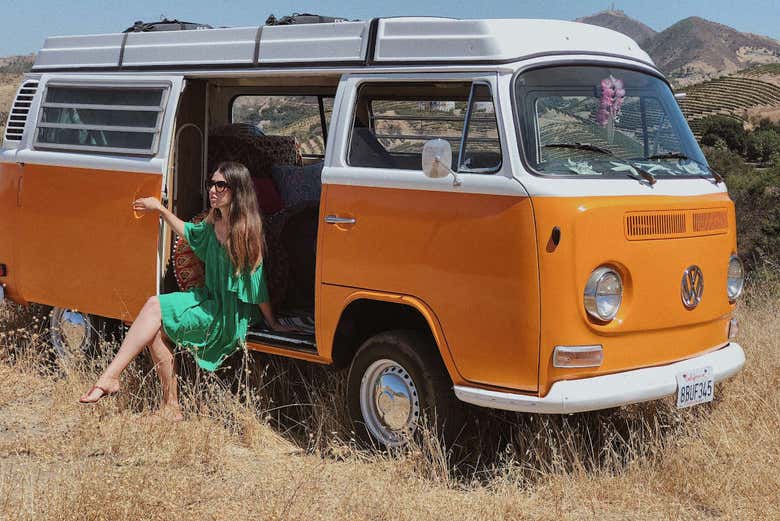 Malibú en furgoneta Volkswagen + Cata de vinos