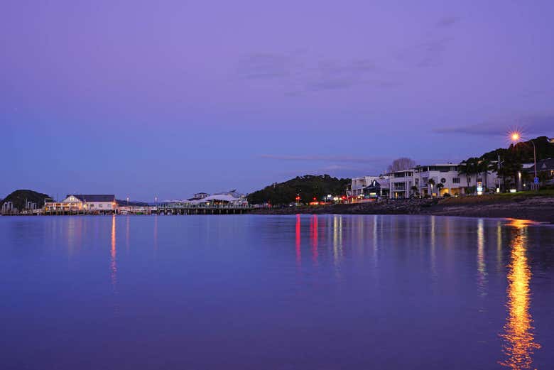 Paseo en catamarán al atardecer