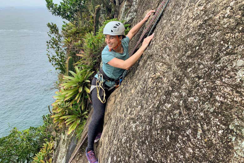 Escalada en el Pan de Azúcar