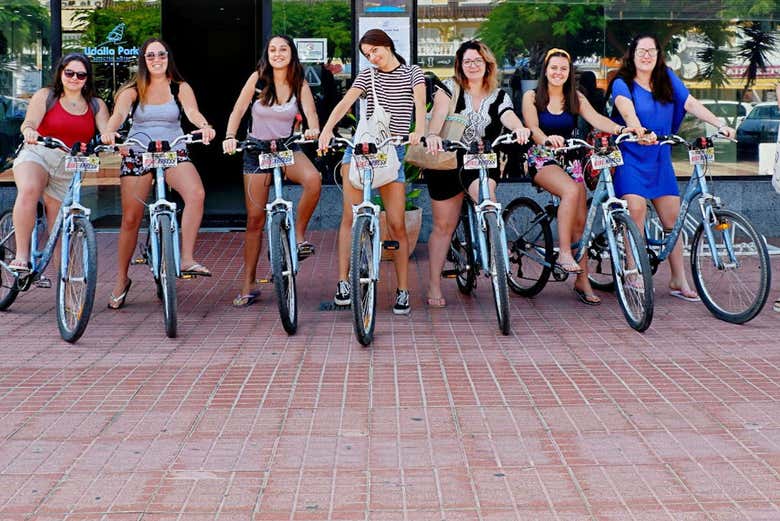 Alquiler de bicicleta en el sur de Tenerife