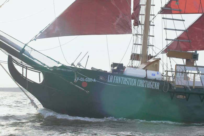 Tour en barco pirata por la bahía de Cartagena - Galería 1