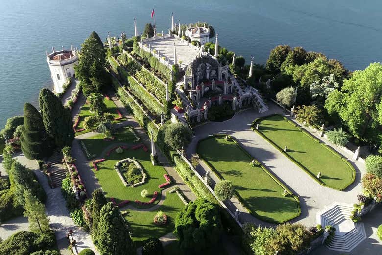 Barco turístico de las islas Borromeas