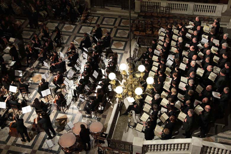 Concierto de música clásica en la Madeleine