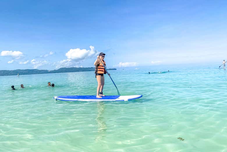 Alquiler de paddle surf en Boracay