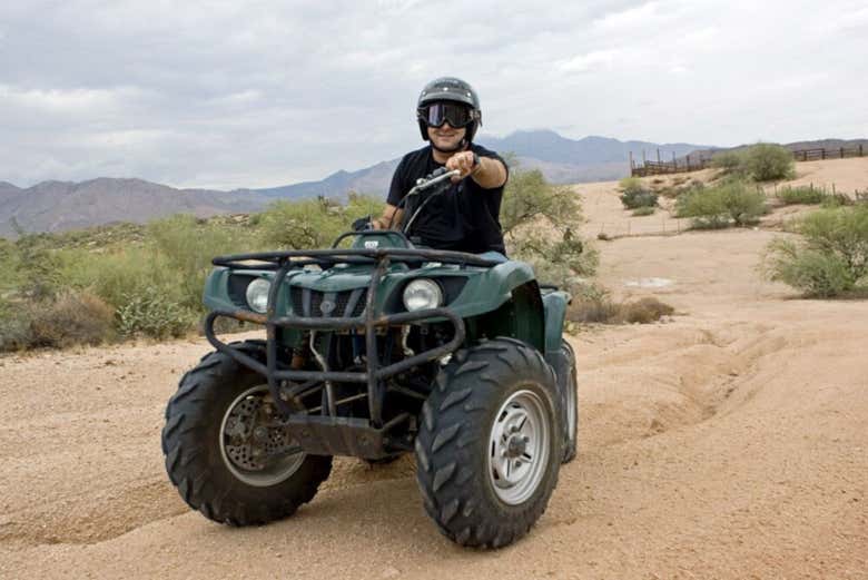 Tour en quad por el desierto de Sonora