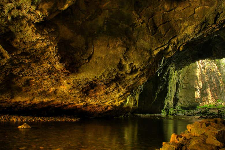 Entrada al Río Secreto