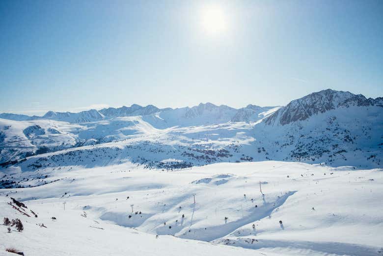 Paseo en trineo de perros por Grandvalira