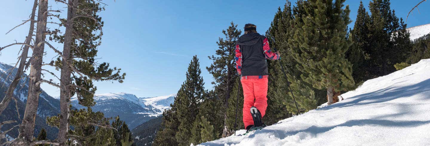 Paseo con raquetas de nieve por Grandvalira
