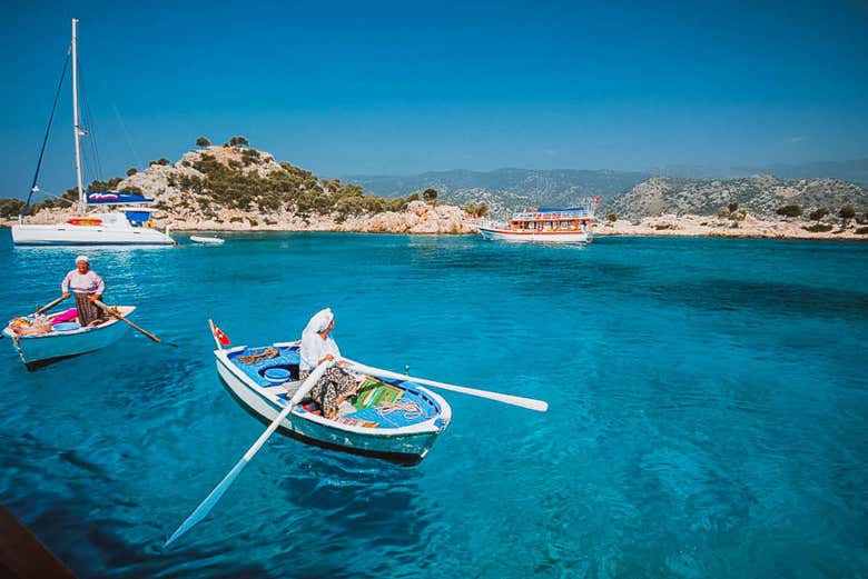 Excursión a Kekova en barco