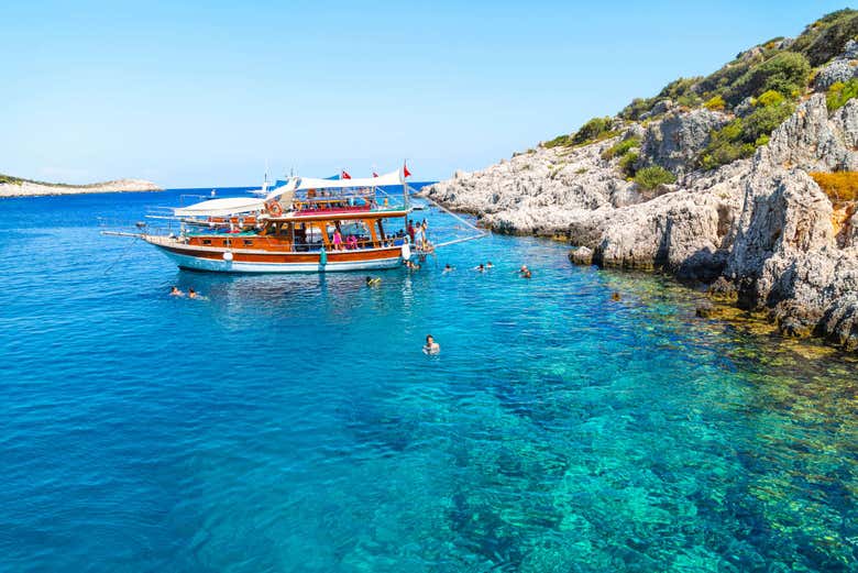 Excursión a Kekova en barco