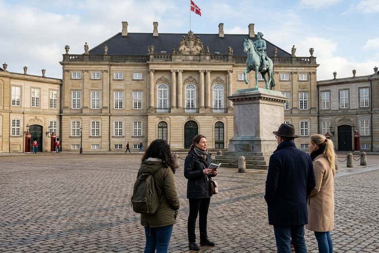 Visita guiada por el Palacio de Amalienborg