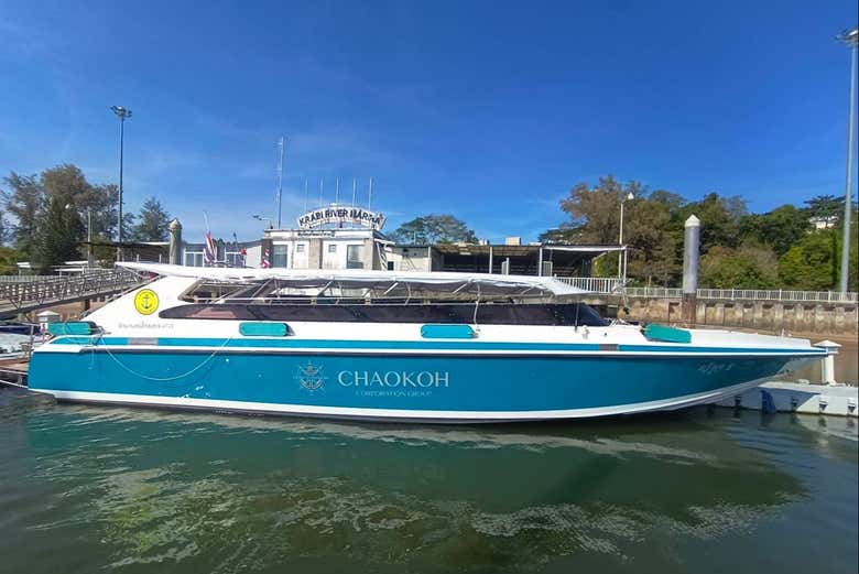 Traslado a las islas Phi Phi en lancha rápida