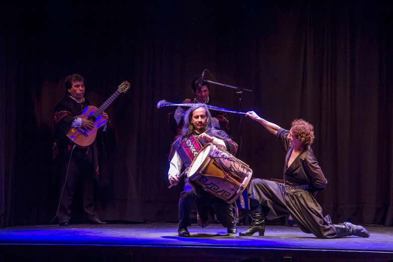 Espectáculo de tango en La Ventana