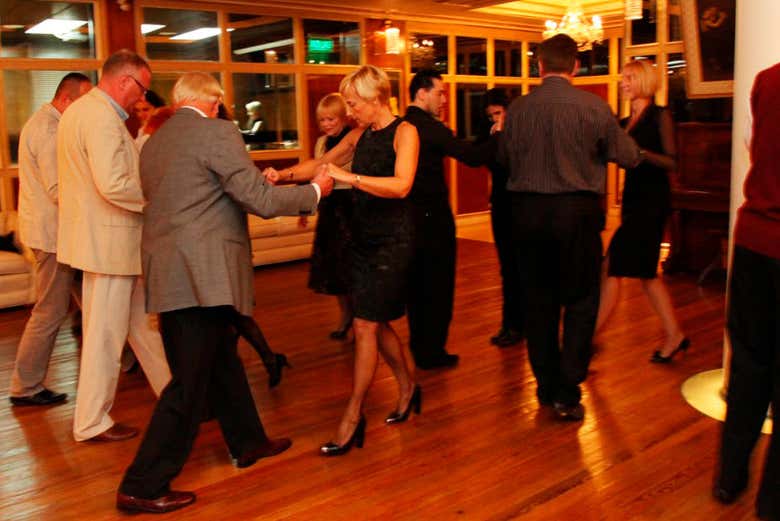 Espectáculo de tango en La Ventana