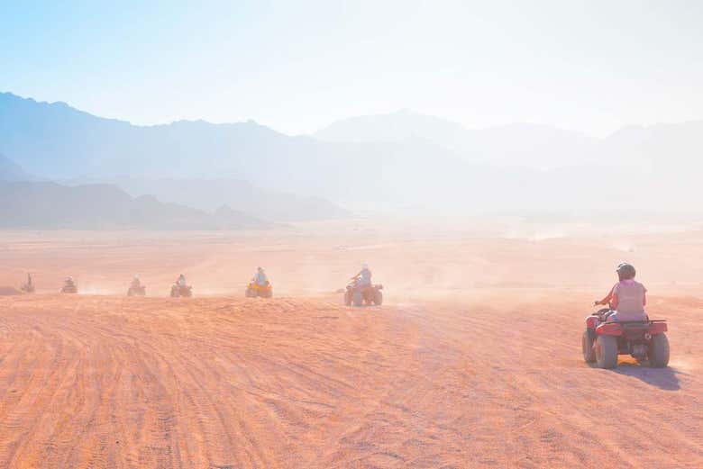 Tour en quad por el desierto del Sinaí