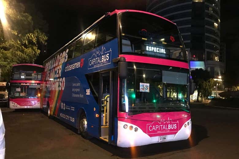 Autobús turístico de Ciudad de México, Capital Bus