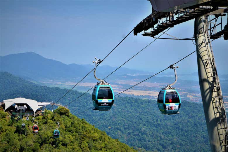 Entrada al teleférico SkyCab