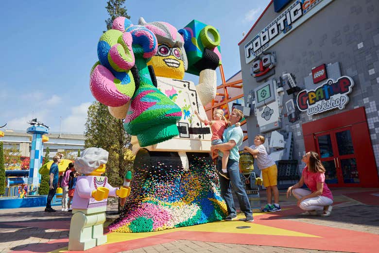 Entrada a LEGOLAND Nueva York