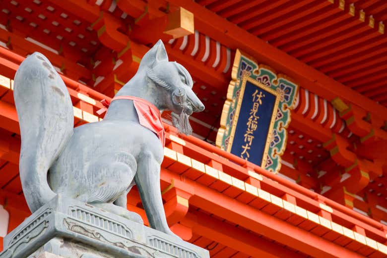 Visita por el santuario Fushimi Inari-Taisha y el templo de Kiyomizu-dera
